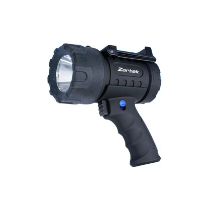 The Zartek Mega Bright Spotlight (1200 Lumens) is a heavyweight gadget for when you need as much light as possible to guide you.